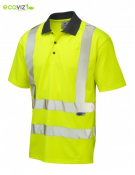 Leo ROCKHAM P02-Y Coolviz Polo Shirt  Clothing